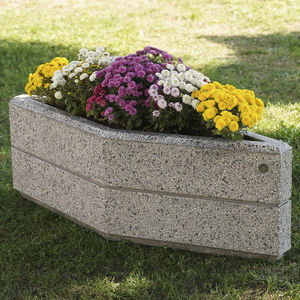 fiber-reinforced concrete planter