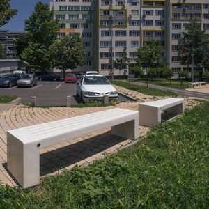 contemporary public bench 1