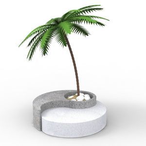 high-performance concrete planter