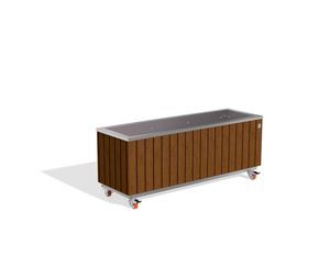 wooden planter 1