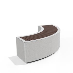 contemporary garden bench