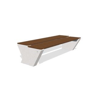 contemporary garden bench 1