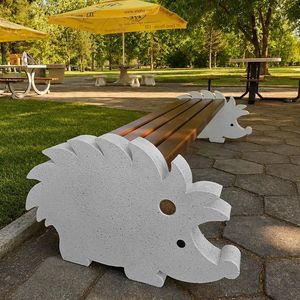 contemporary public bench 1