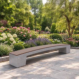 contemporary garden bench 1