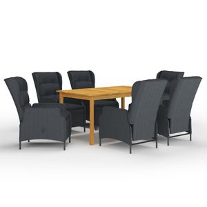 contemporary table and chair set