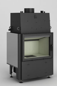 1-sided boiler fireplace insert
