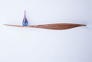 wall-mounted shelves