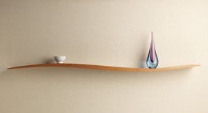 wall-mounted shelves