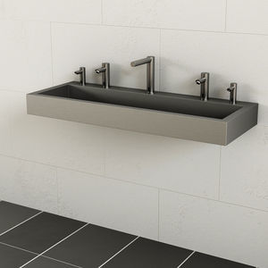 stainless steel vanity top