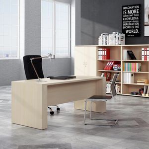commercial desk and storage set 1