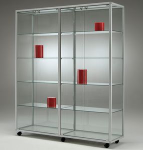 contemporary display case