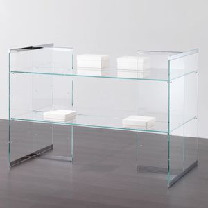 glass display rack