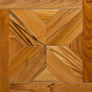 solid parquet floor