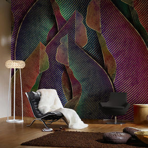 contemporary wallpaper / fabric / vinyl / patterned