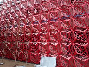 decorative profiled sheet