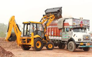 backhoe loader