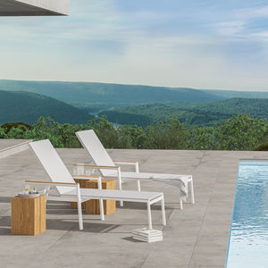 contemporary sun lounger