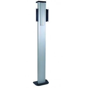 wall-mounted monitor support / floor-standing / ceiling-mounted / double