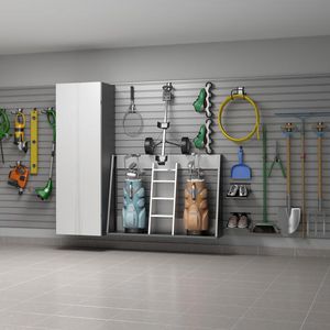 wall-mounted shelves
