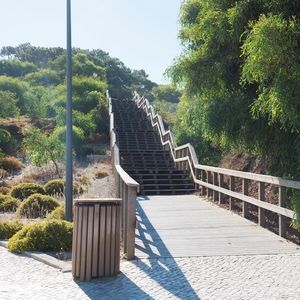 straight staircase