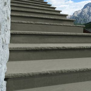 quartzite step covering