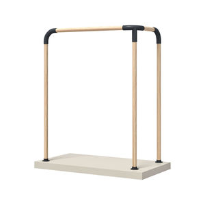 free-standing coat hanger rack