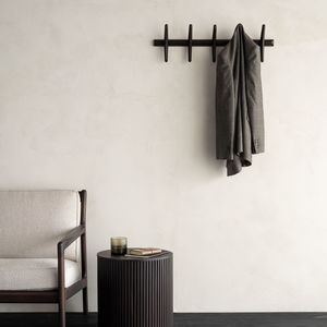 wall-mounted coat rack