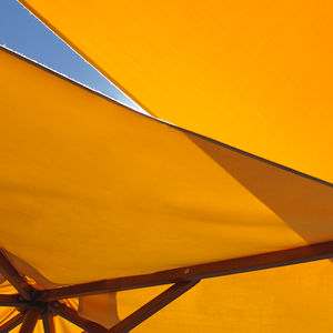 solar protection fabric / plain / polyester / for outdoor use