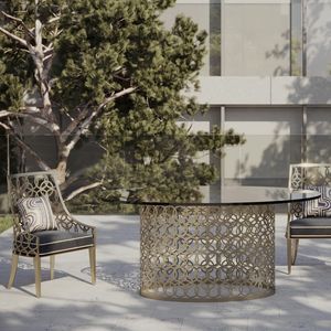 contemporary table and chair set