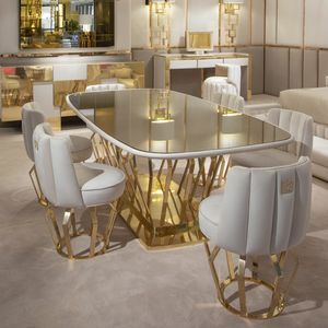 contemporary dining table