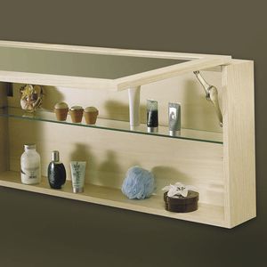 wall-mounted mirror