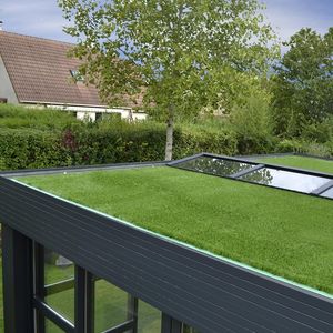 synthetic fiber pergola cover