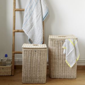 rattan laundry basket