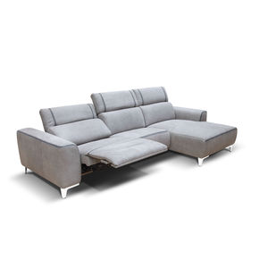 contemporary sofa / fabric / reclining