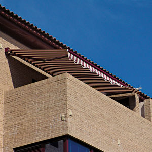 folding-arm awning