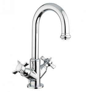 double-handle washbasin mixer tap