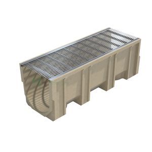 drainage channel with grating 1