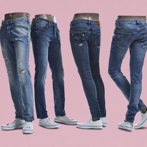 male display mannequin leg