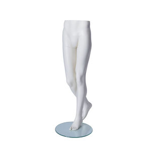 male display mannequin leg