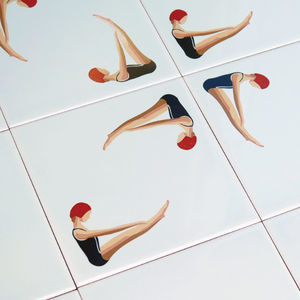 glazed ceramic tile
