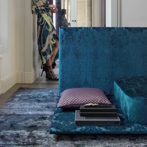 upholstery fabric / for curtains / damask / velvet