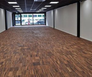 solid parquet floor