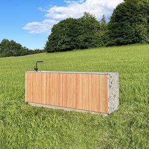outdoor kitchen