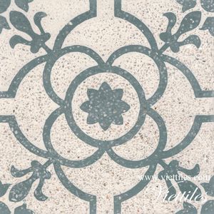 terrazzo look encaustic cement tiles