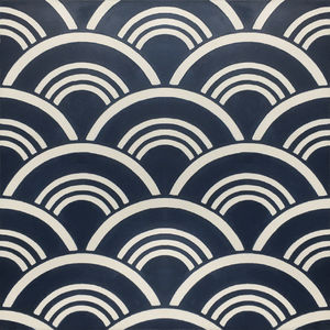 indoor encaustic cement tile / floor / wall / geometric pattern