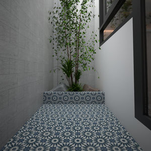 matte encaustic cement tiles