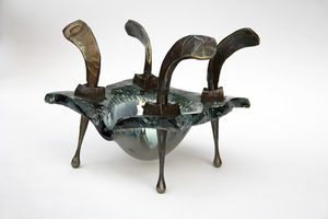 pedestal ashtray