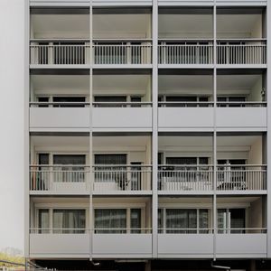 balcony with bars