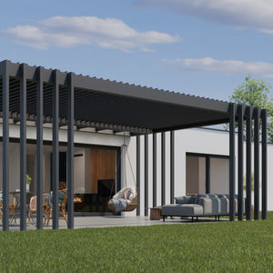 wall-mounted pergola 1