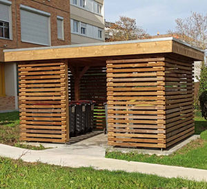 home trash bin enclosure